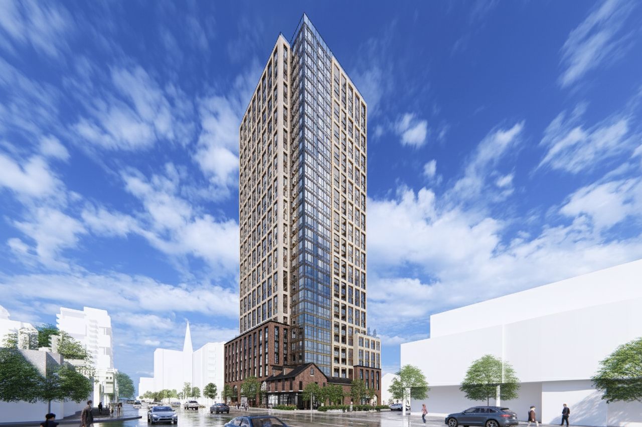 Reside on Richmond — exterior rendering
