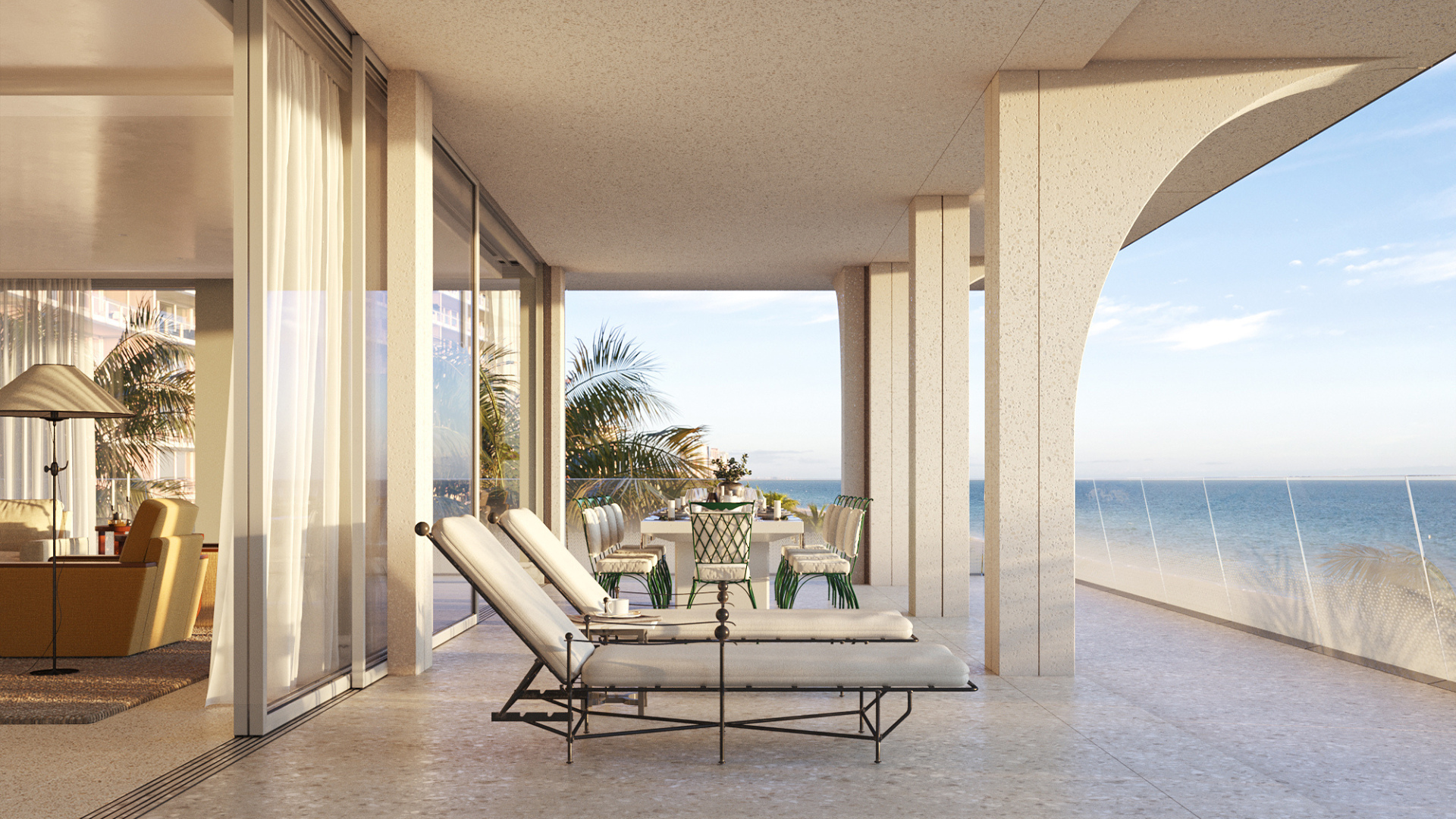 Surf House — interior rendering
