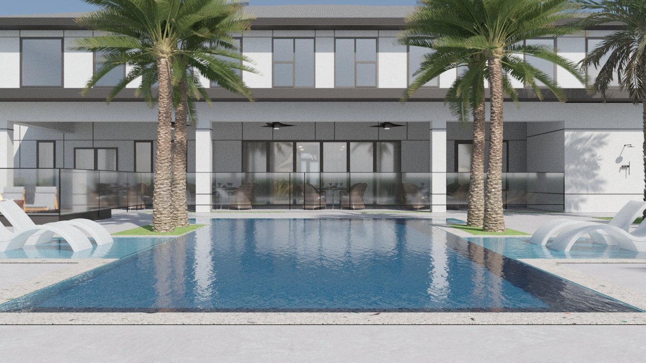 Gardena De Flores — interior rendering