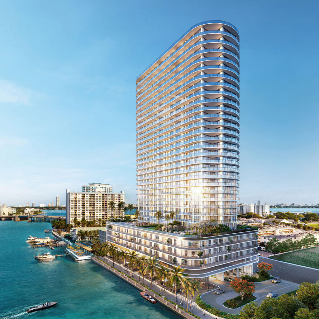 Continuum Club & Residences — exterior rendering