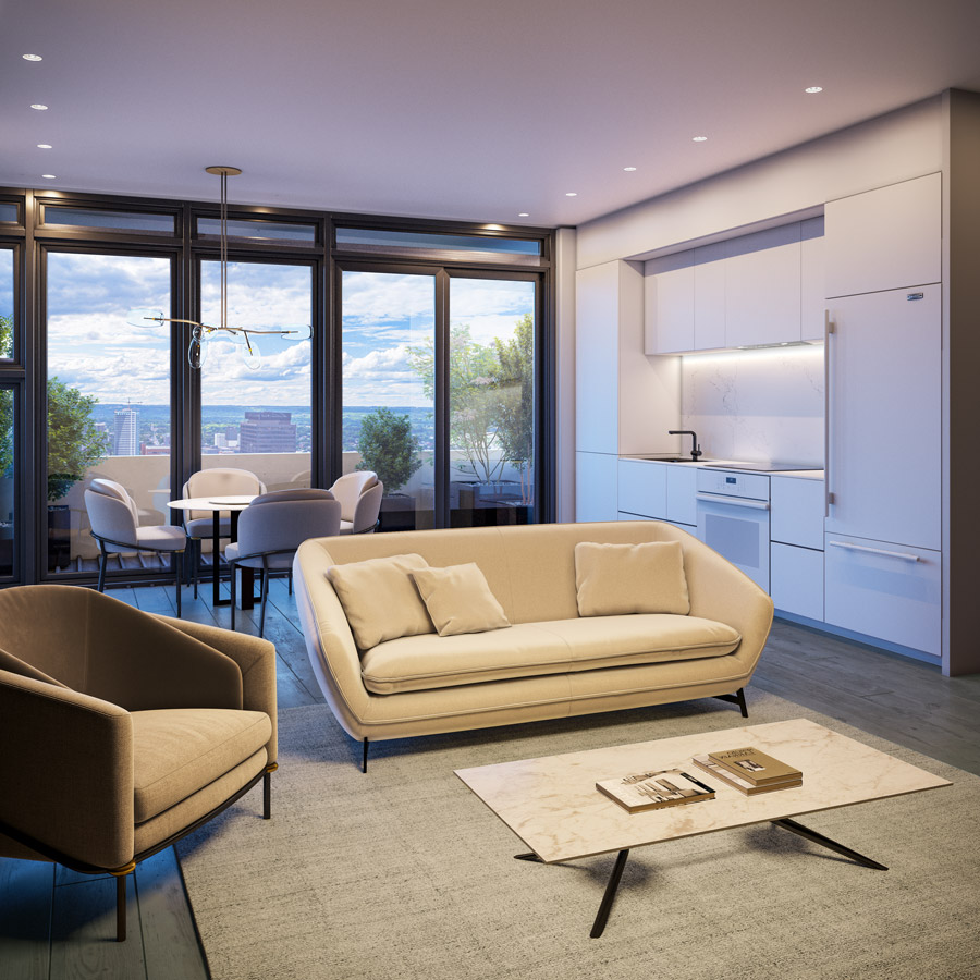 The Moderne (Moderne Condos) — interior rendering