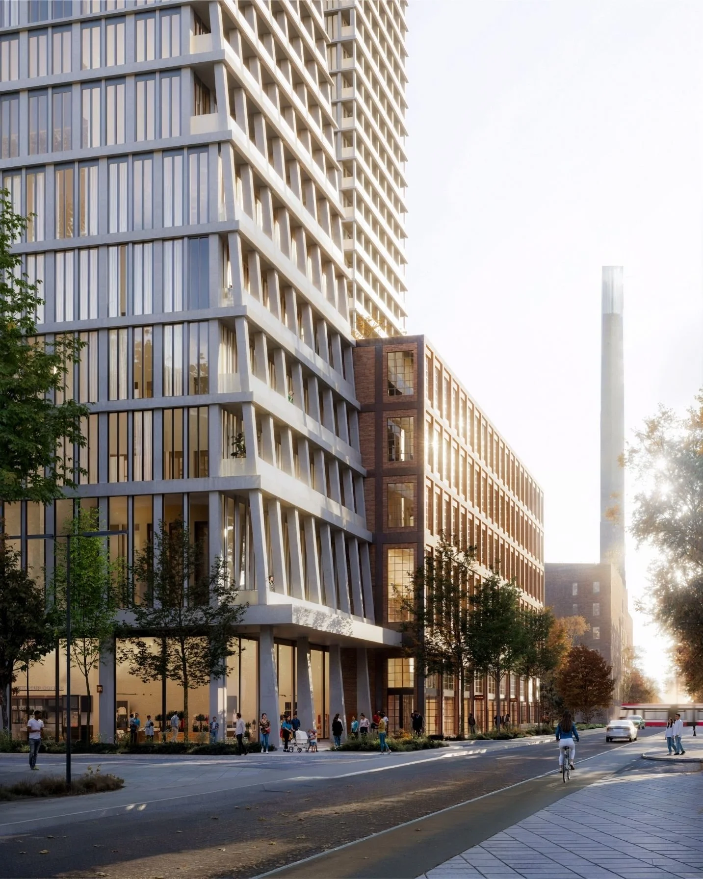 115 Saulter South Condos — exterior rendering