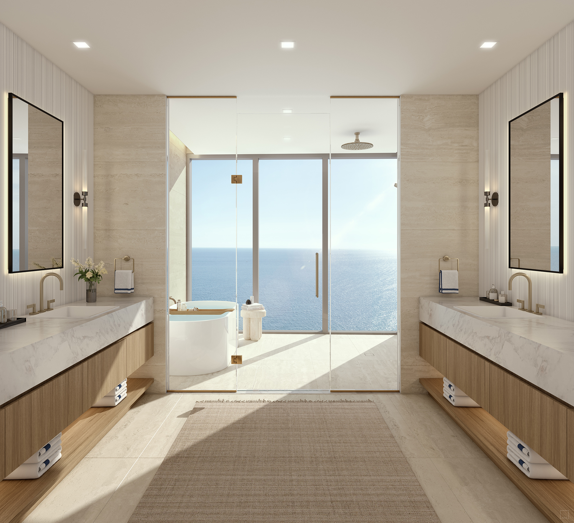 W Pompano Beach Hotel & Residences — interior rendering