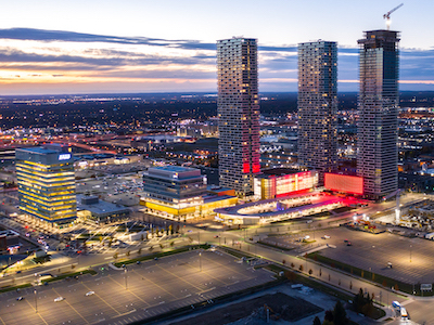 15-23 Hollis — aerial rendering