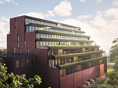 15-23 Hollis — exterior rendering