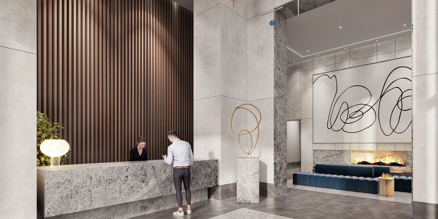 Metro Park — interior rendering