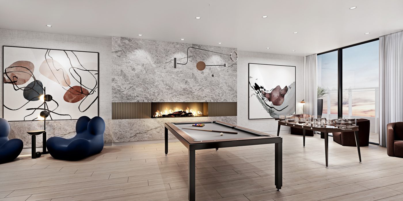 Metro Park — interior rendering