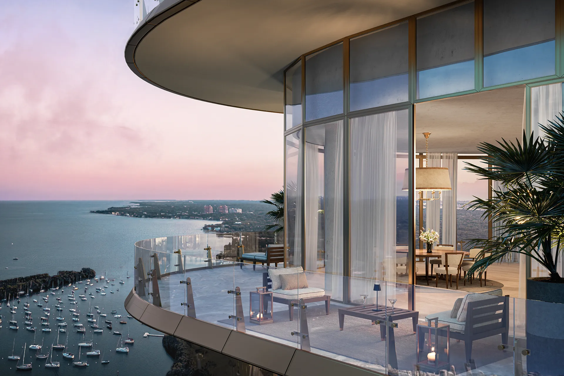 Four Seasons Private Residences Coconut Grove — exterior rendering