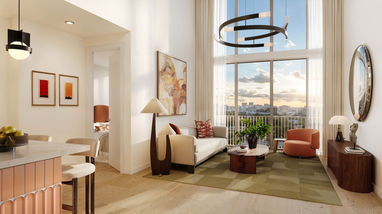 Cloud One Residences — interior rendering