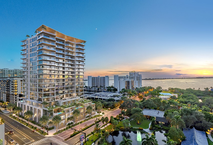 One Park Residences — aerial rendering