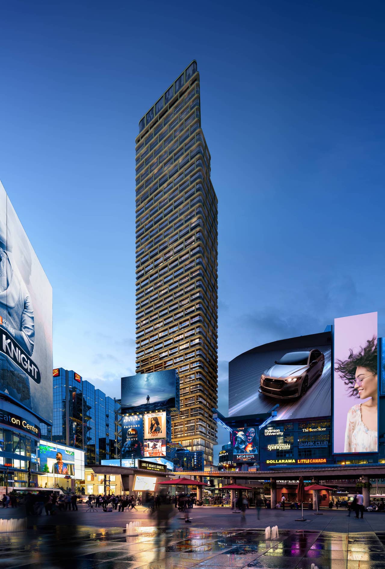 8 Elm on Yonge — exterior rendering