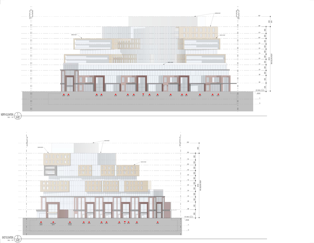 468 Danforth Road Condos — exterior rendering