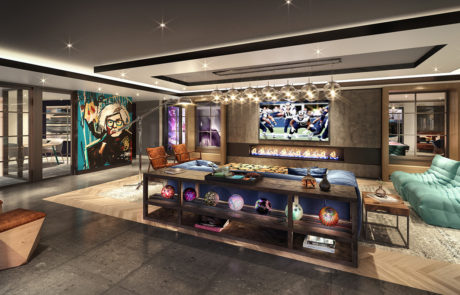 The Rise Koreatown — interior rendering