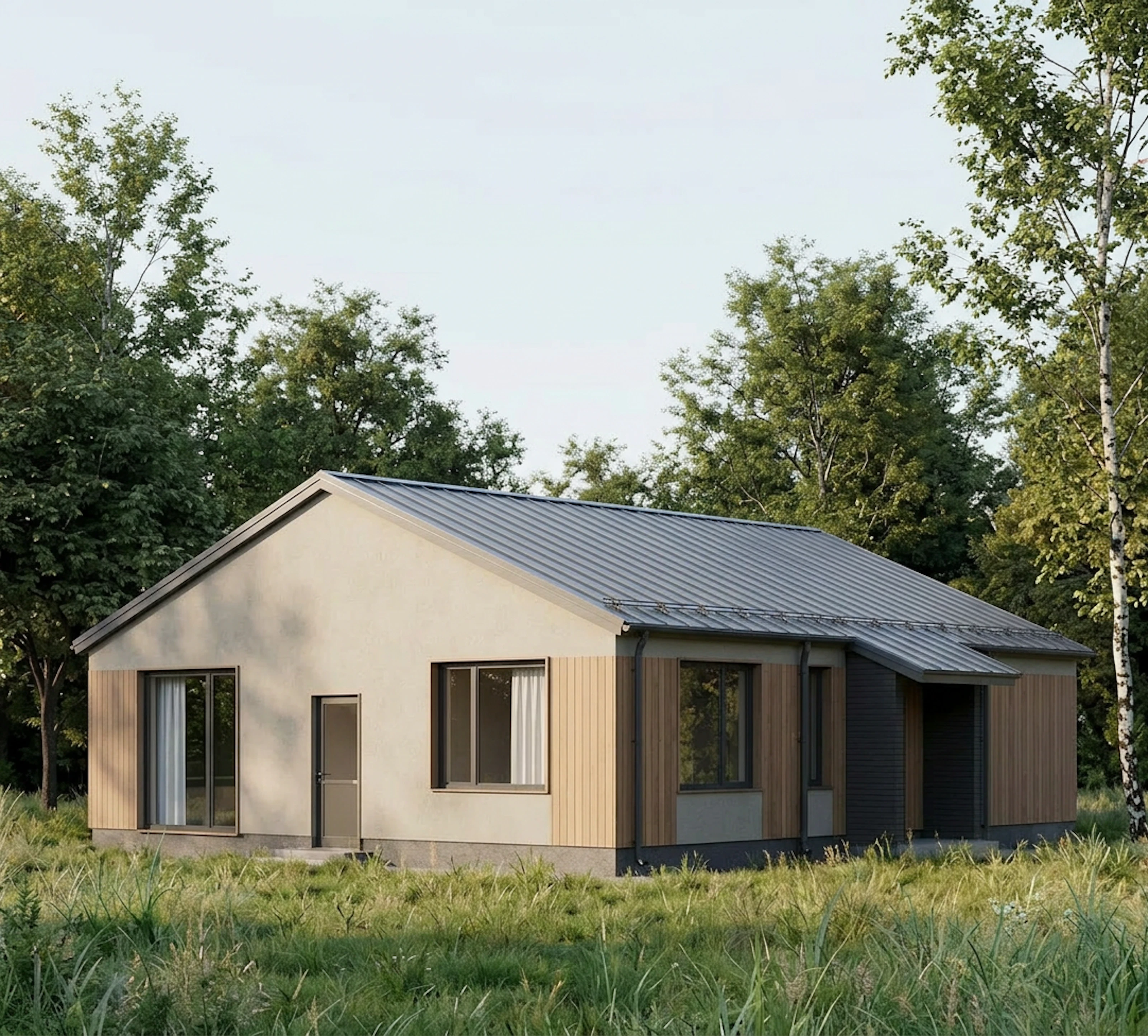 Base Living — exterior rendering