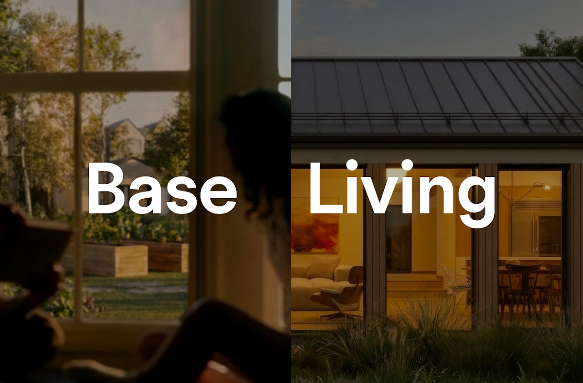 Base Living — exterior rendering