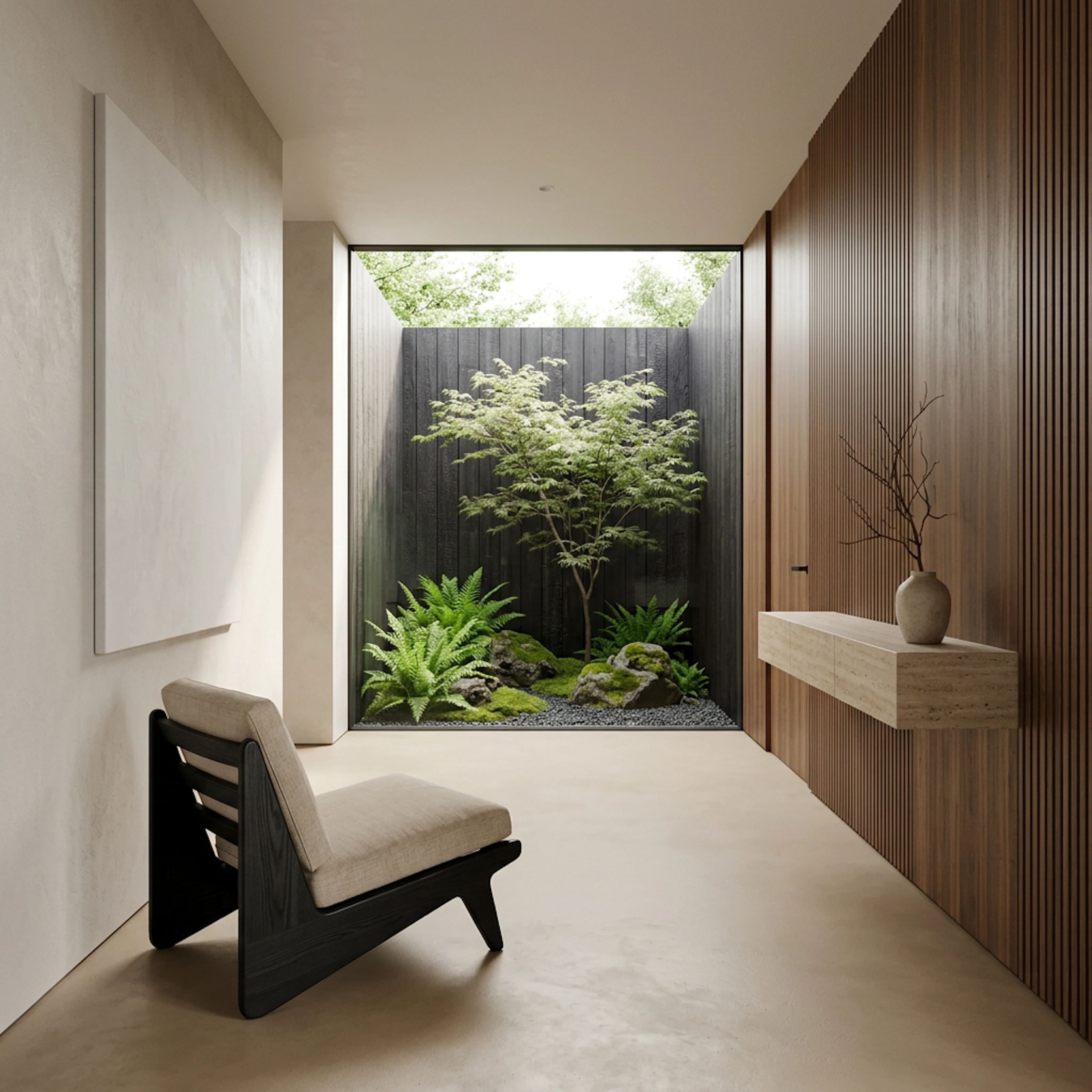 Base Living — interior rendering
