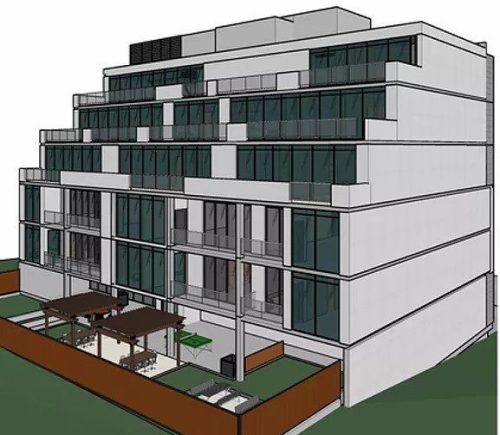 110 Sheppard Ave — exterior rendering