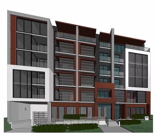 110 Sheppard Ave — exterior rendering