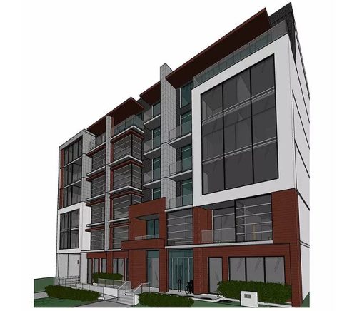 110 Sheppard Ave — exterior rendering