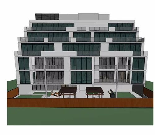 110 Sheppard Ave — exterior rendering