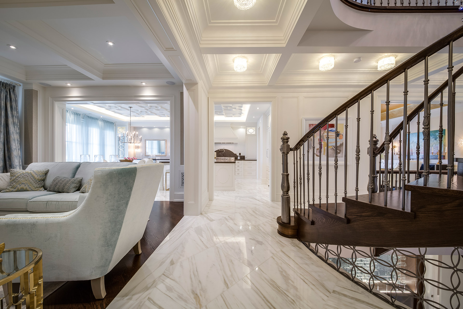 Mill Pond Lane Uxbridge Executive Detached Homes — interior rendering