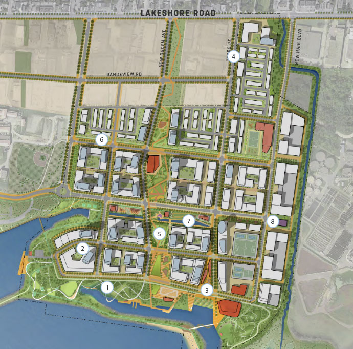 Mississauga - Lakeview Village — site map