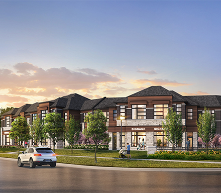 Richmond Hill - Townsquare — exterior rendering