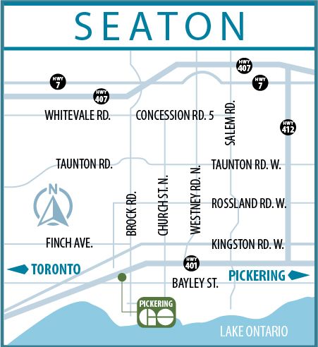Richmond Hill - Townsquare — site map