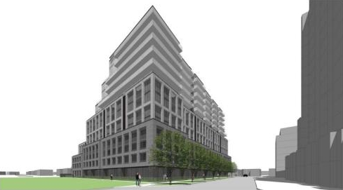 West Block — exterior rendering