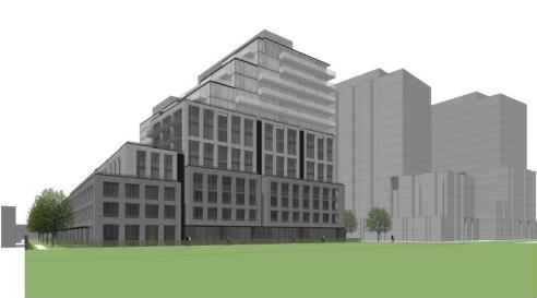 West Block — exterior rendering