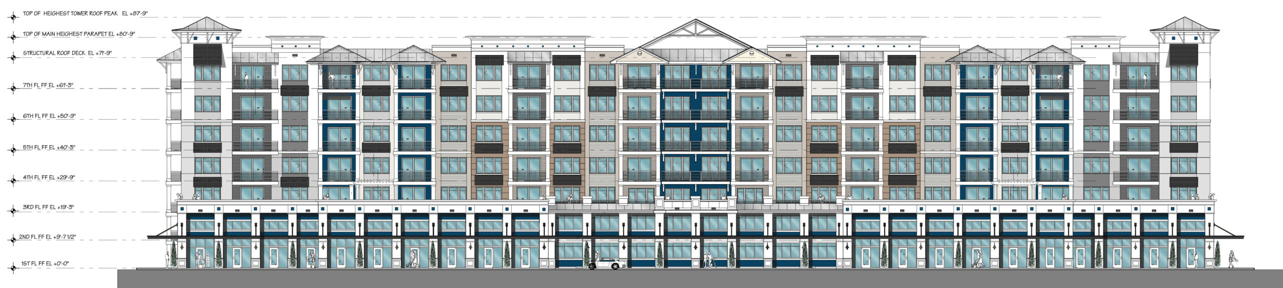 Boynton Town Square — exterior rendering