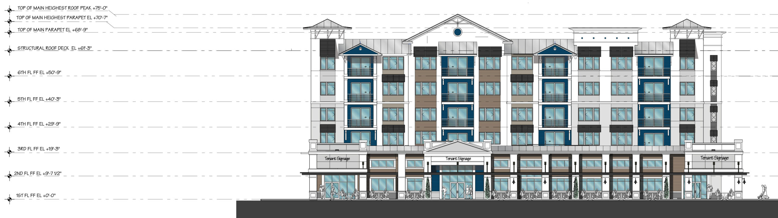 Boynton Town Square — exterior rendering