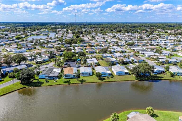Lakes of Melbourne — aerial rendering