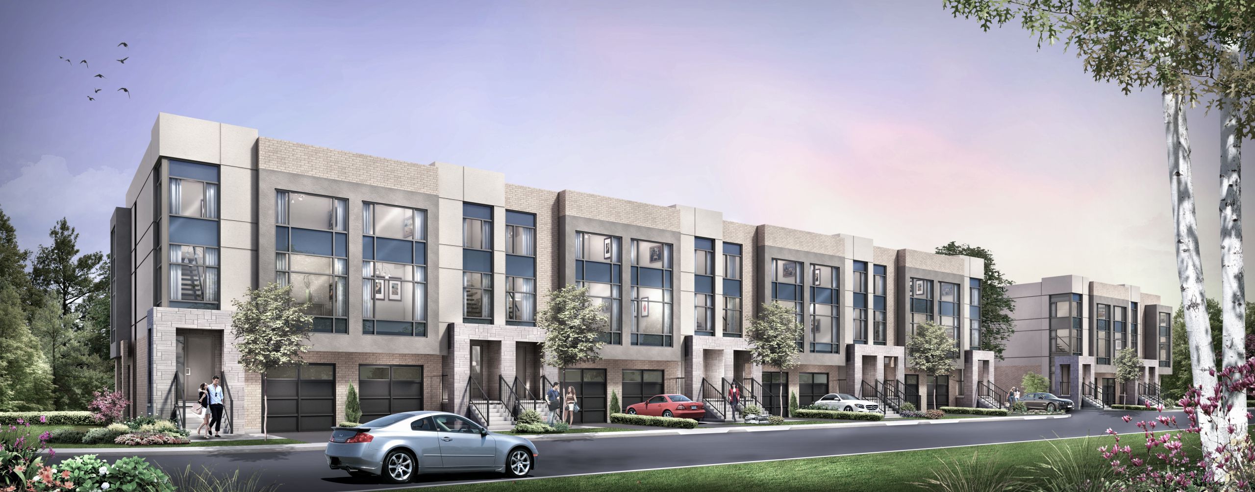 Nexus Town — exterior rendering