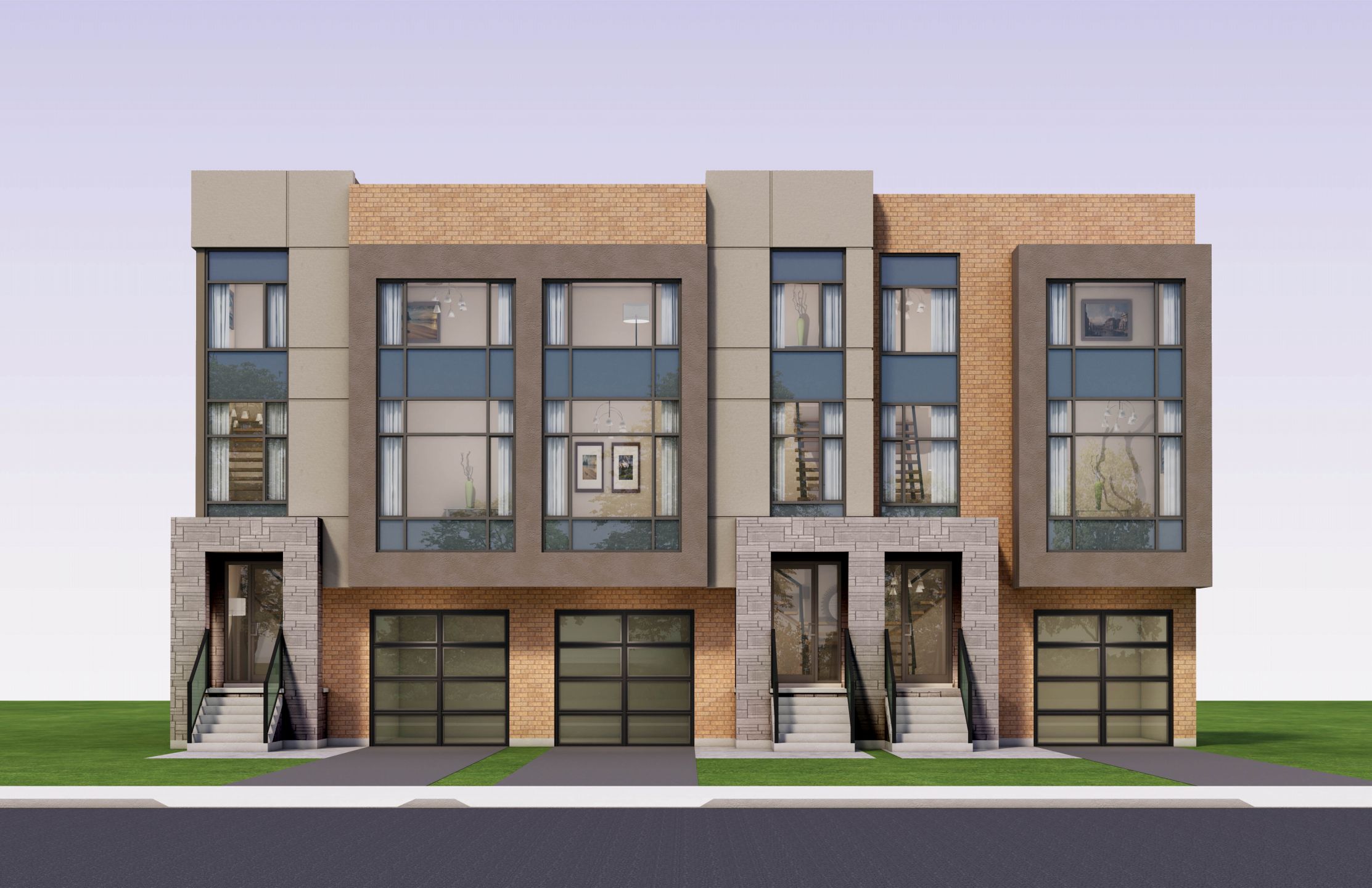 Nexus Town — exterior rendering