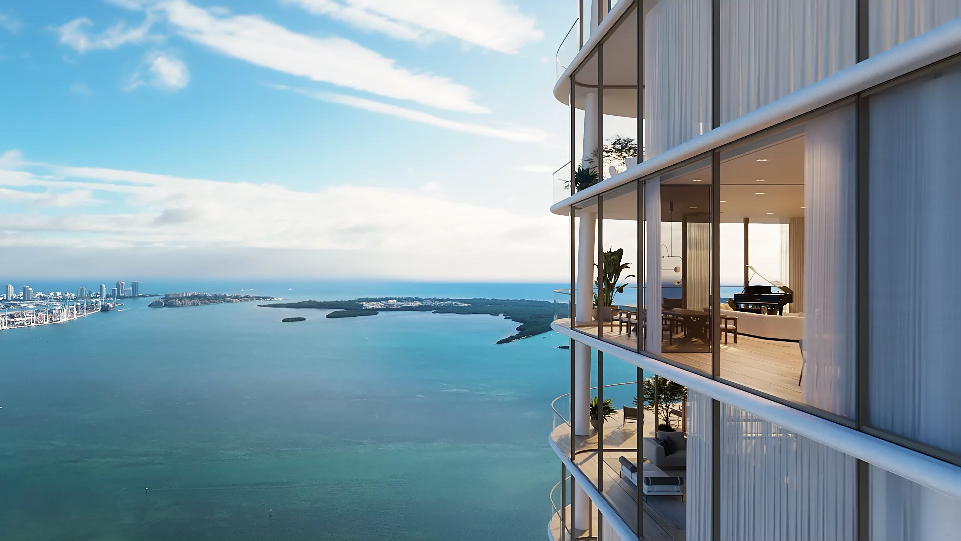 1428 Brickell — exterior rendering