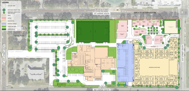The Henry at Whitney Village — site map