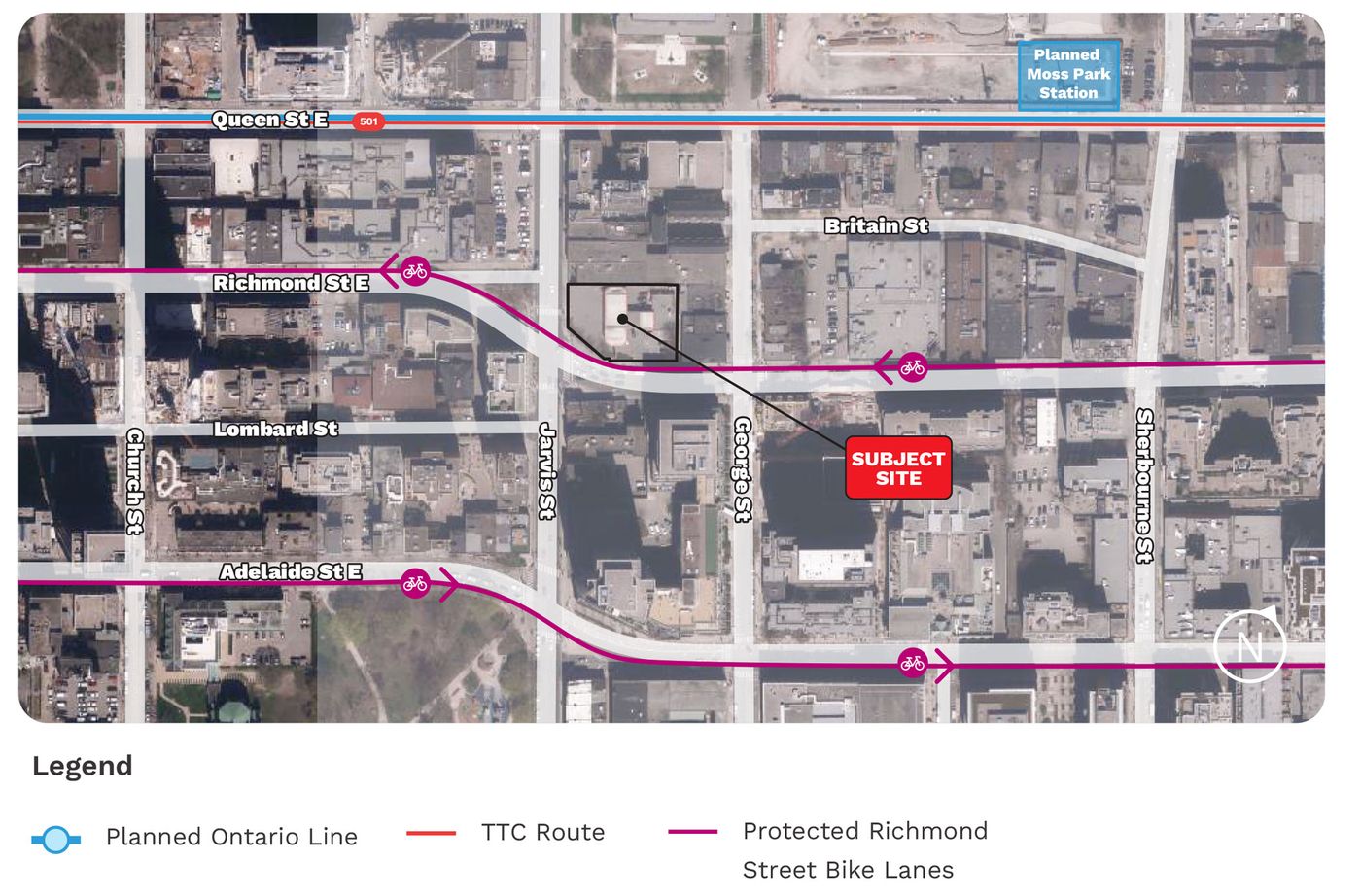 115 Jarvis Street Condos — site map