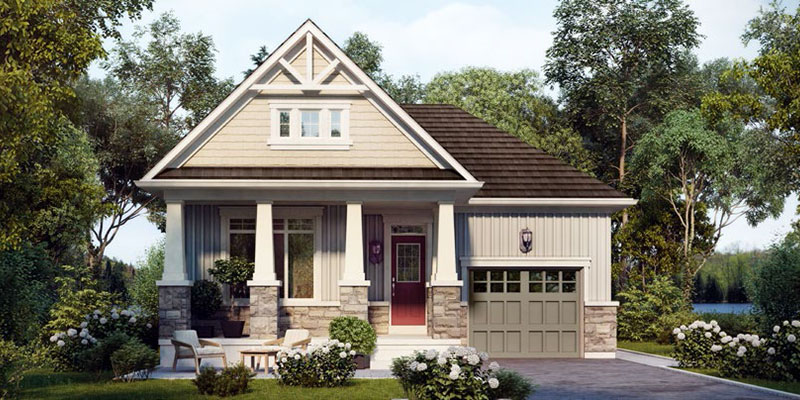 JACKSON’S POINT – Hedge Road Landing — exterior rendering