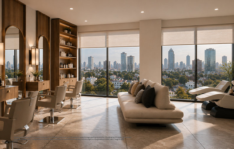 Zun Yue Residence — interior rendering