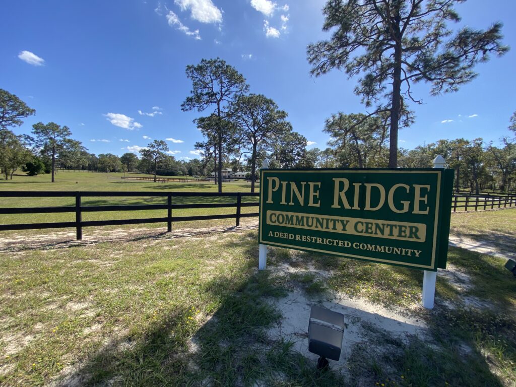 Pine Ridge — lifestyle amenity