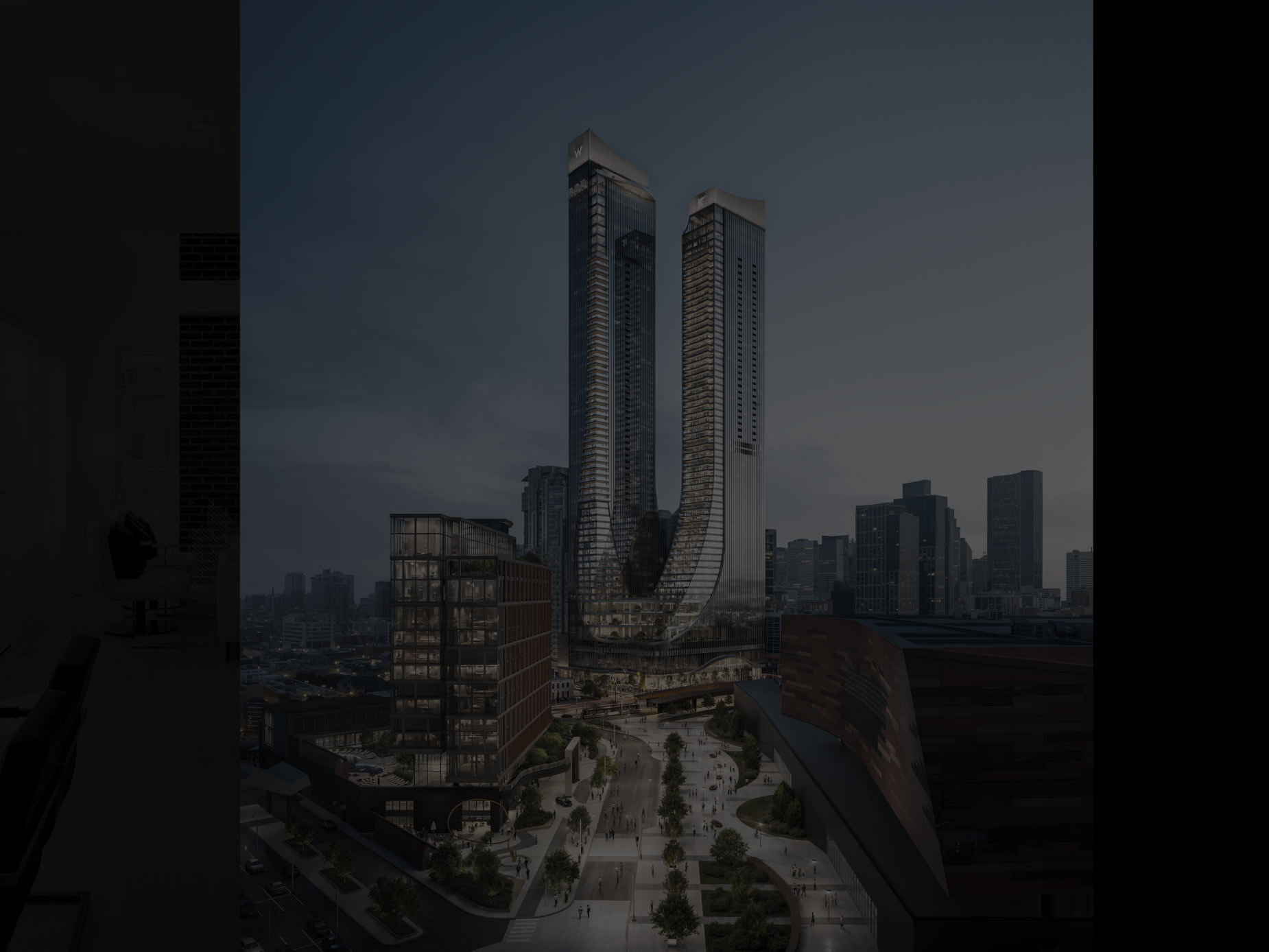 Frontier — exterior rendering