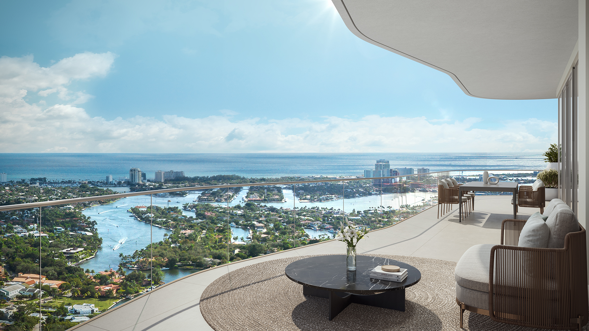 Andare Residences — interior rendering