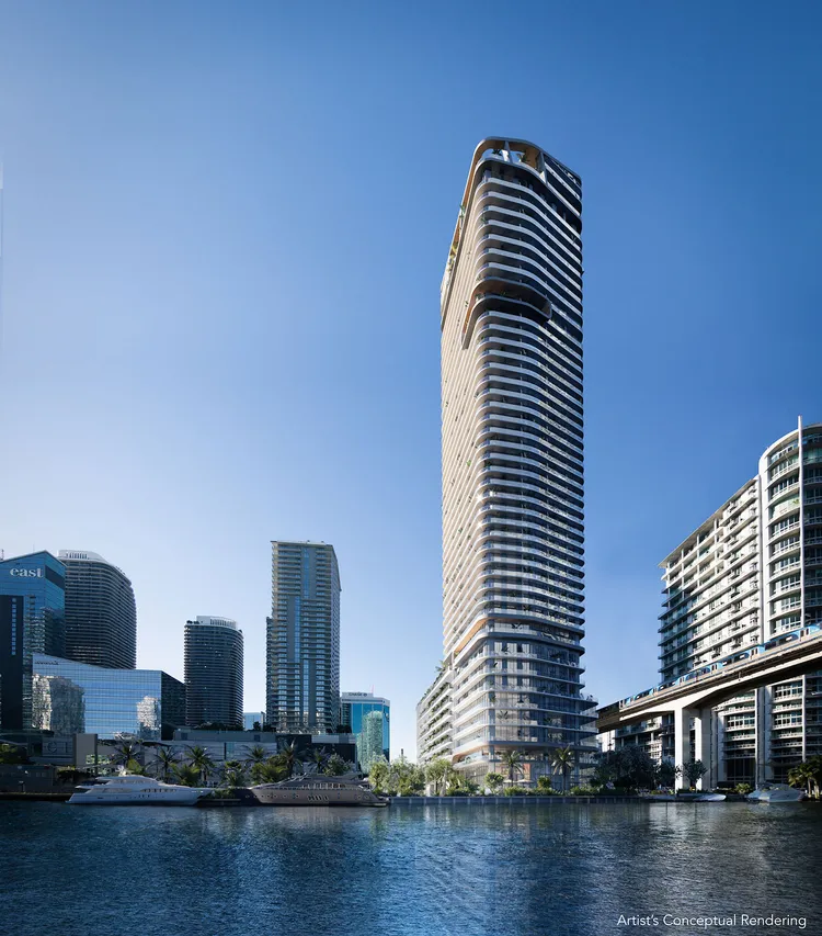 Lofty Brickell — exterior rendering