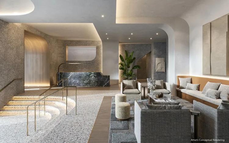 Lofty Brickell — interior rendering
