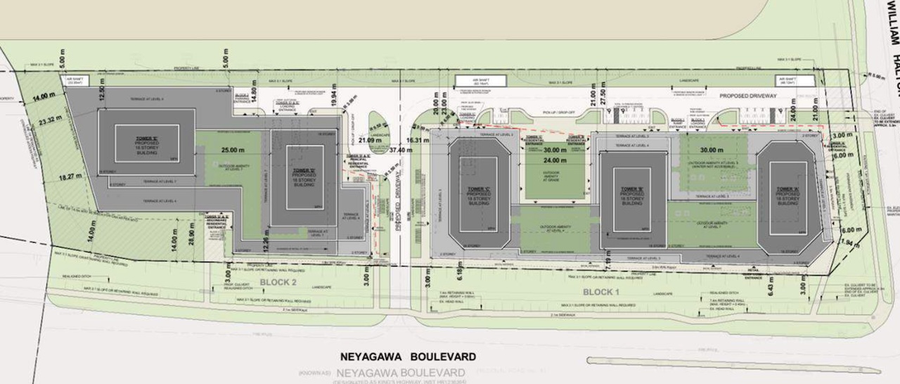 Neyagawa Crossings — site map