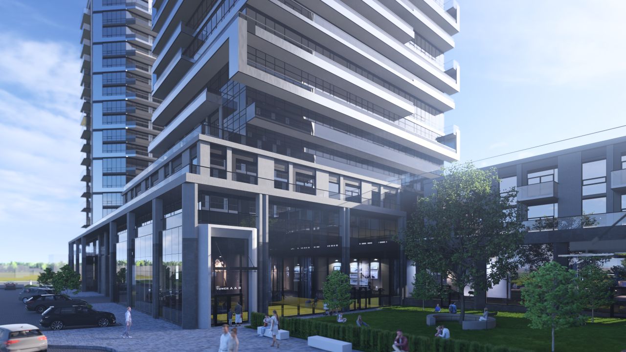 Neyagawa Crossings — exterior rendering