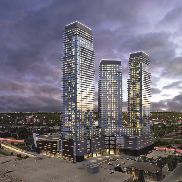 The HAT at Elbow River — exterior rendering