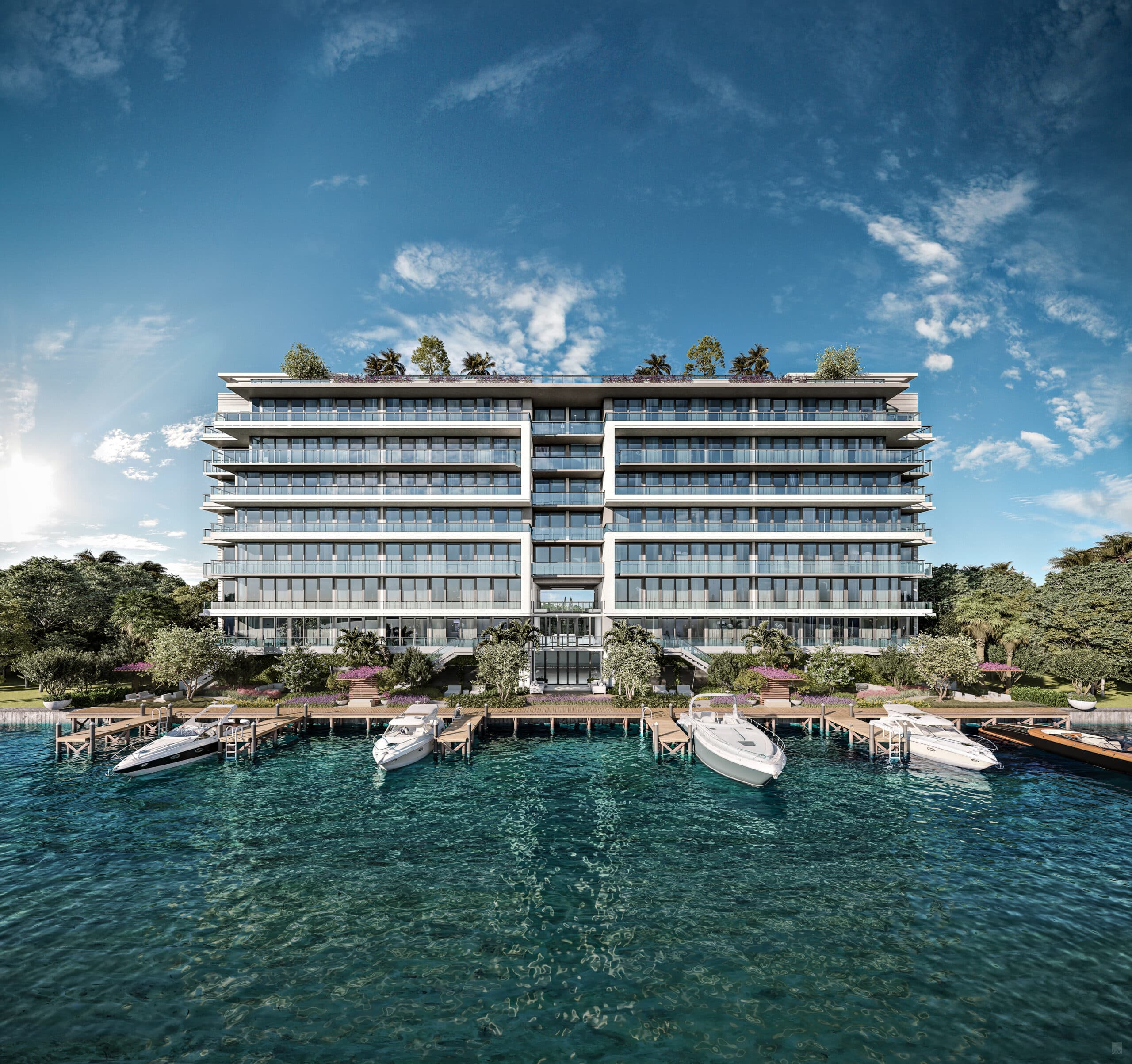 La Baia North — exterior rendering