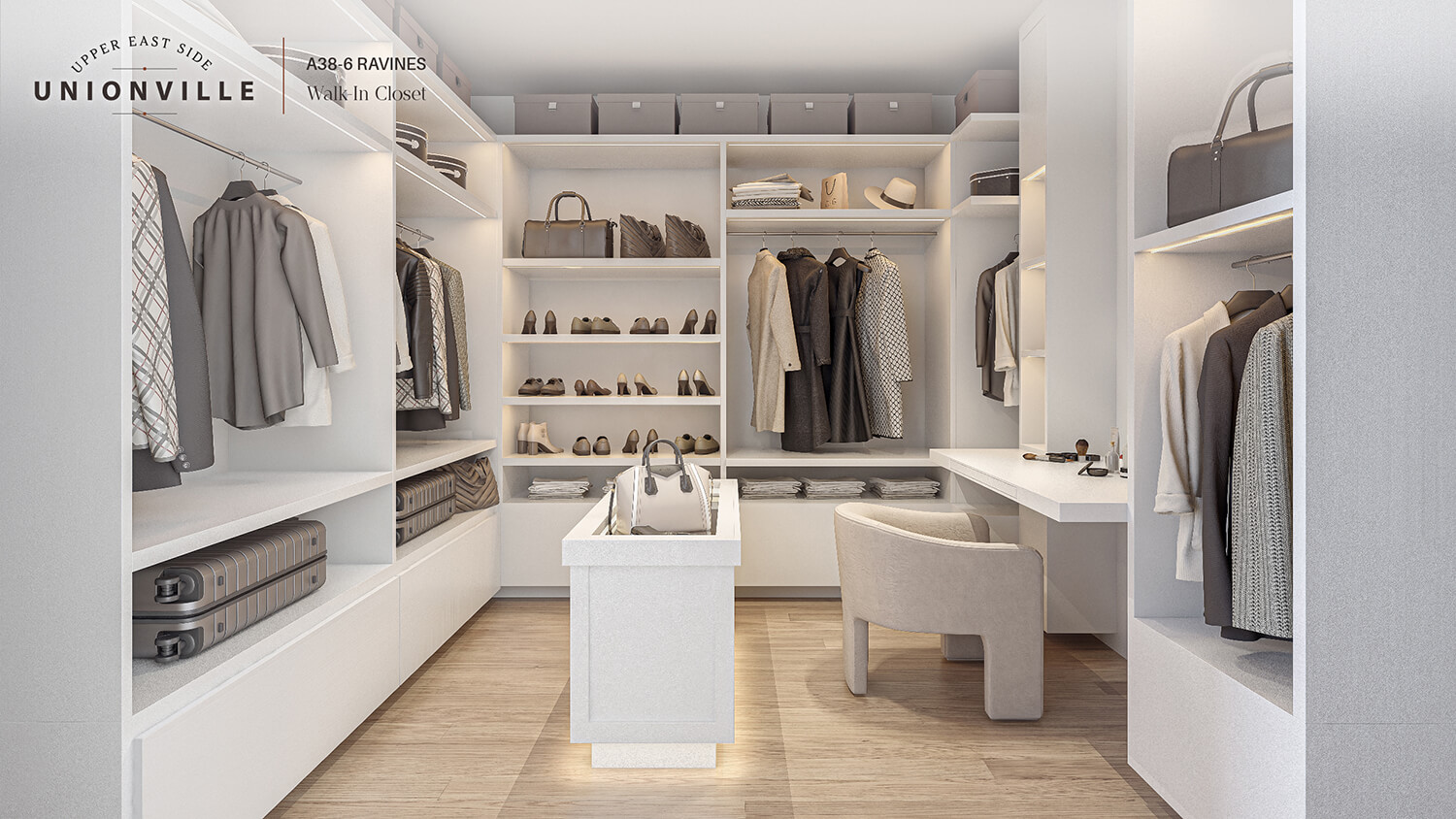 Upper East — interior rendering